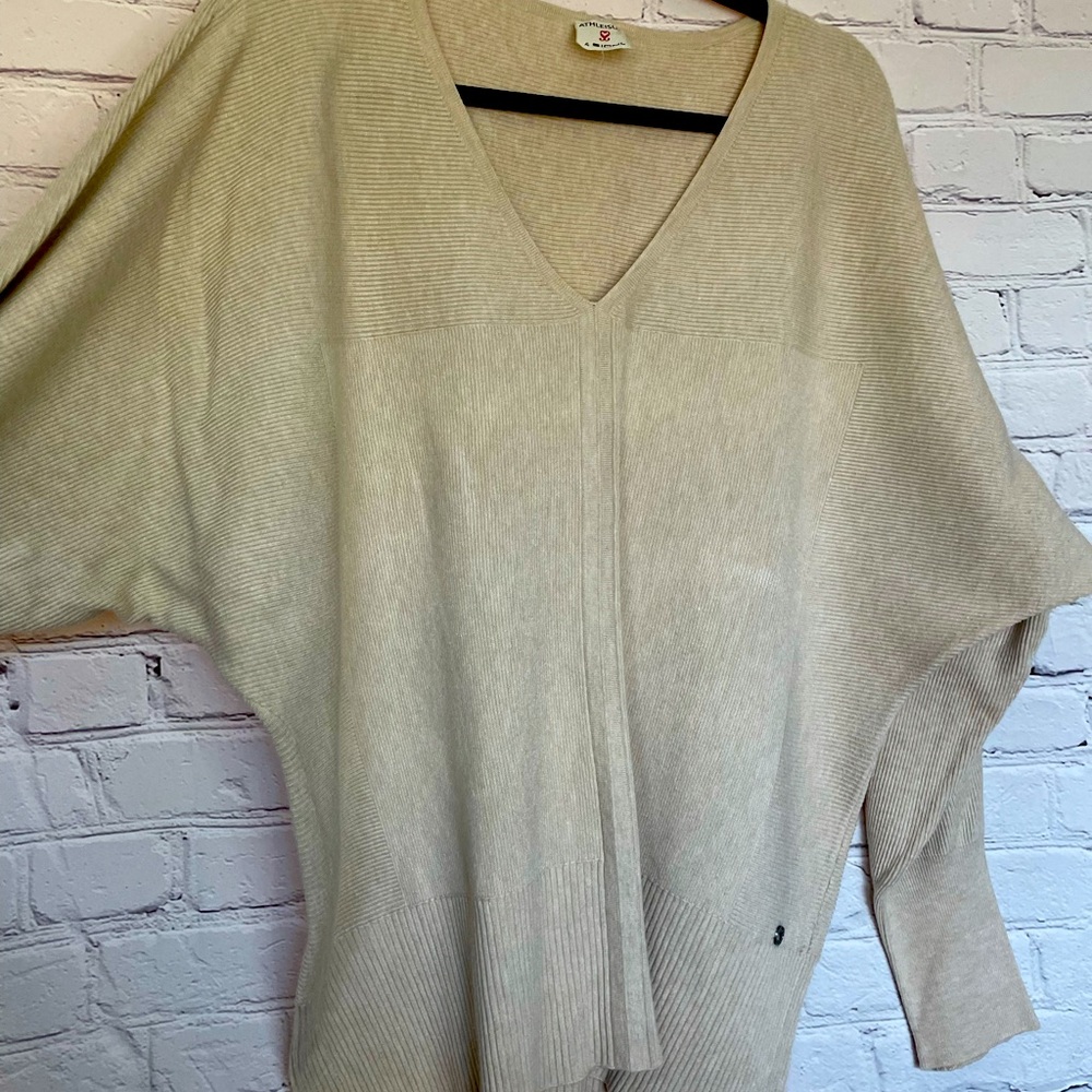 Worn once cream knit sweaters Size XL